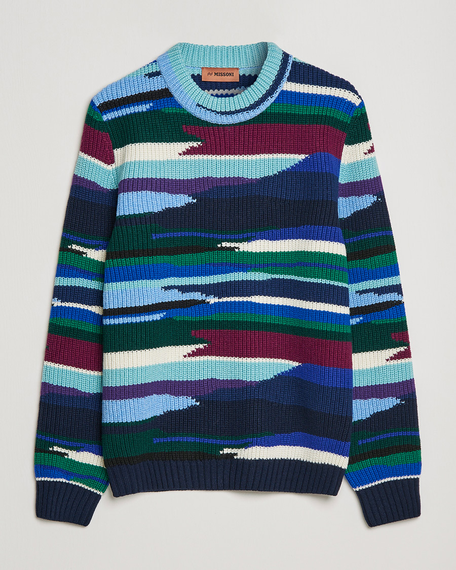 Homme | Pulls Et Tricots | Missoni | Macro Fiammato Sweater Multi