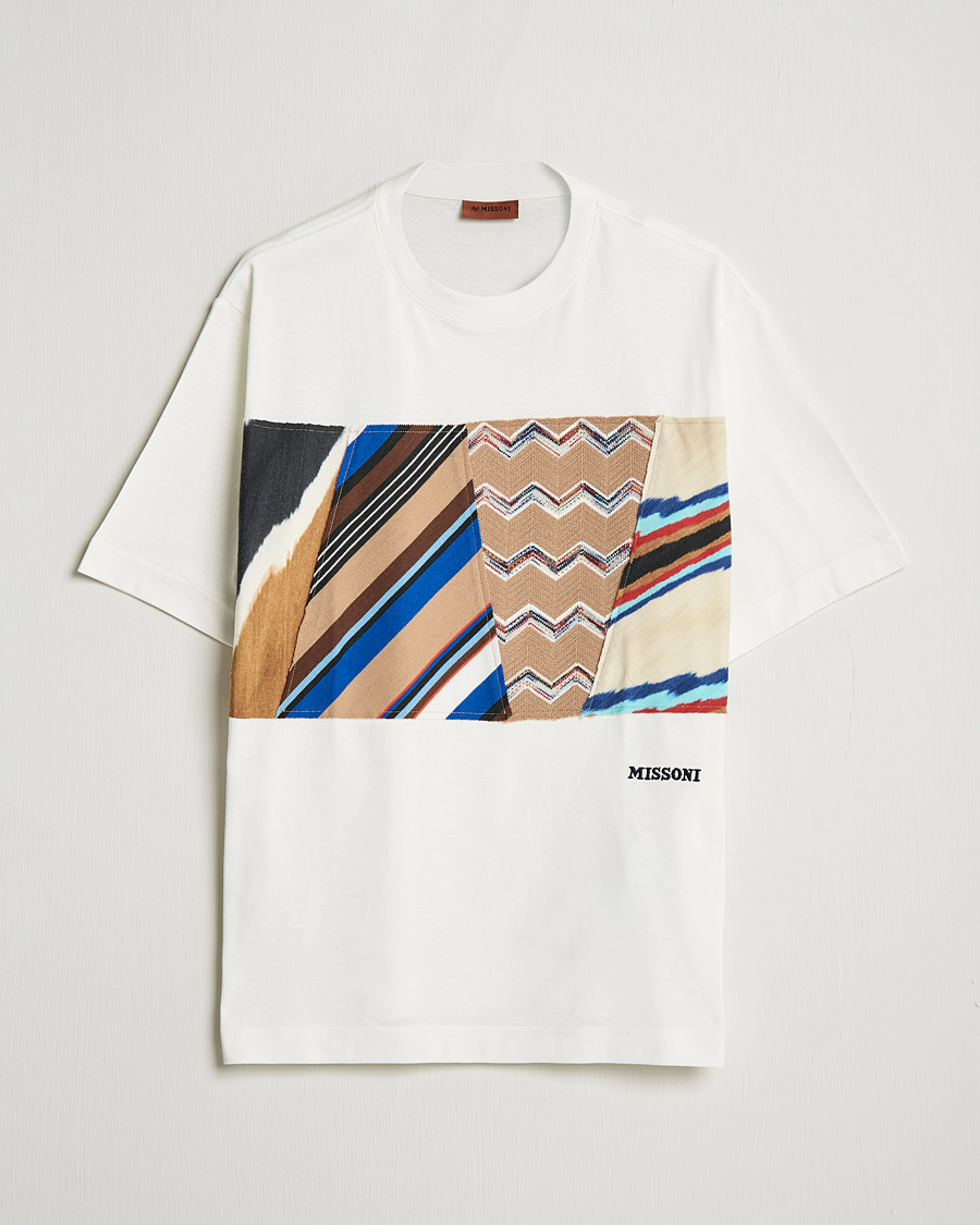 Homme | T-shirts | Missoni | Patchwork T-Shirt White