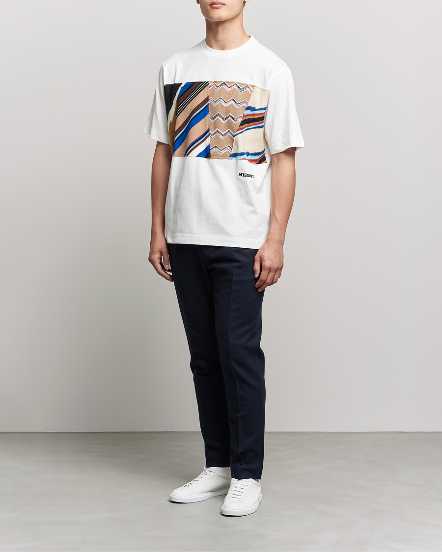 Homme | T-shirts | Missoni | Patchwork T-Shirt White