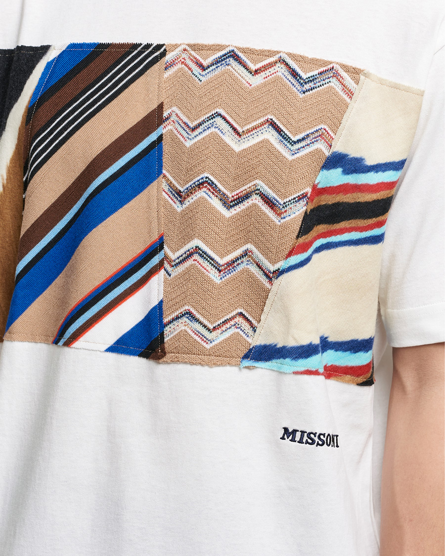 Homme | T-shirts | Missoni | Patchwork T-Shirt White