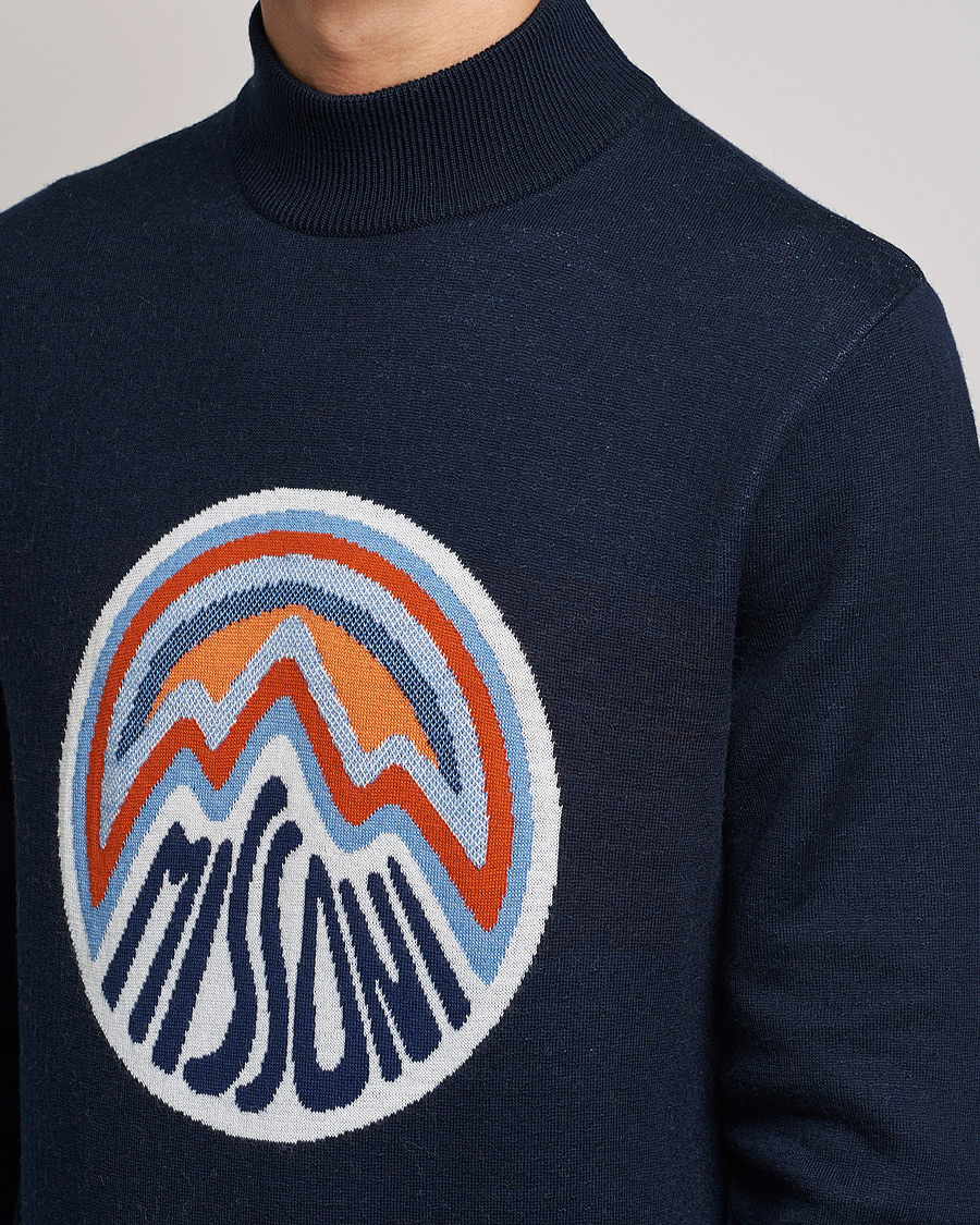 Homme | Pulls Et Tricots | Missoni | Mountain Calling High Neck Navy