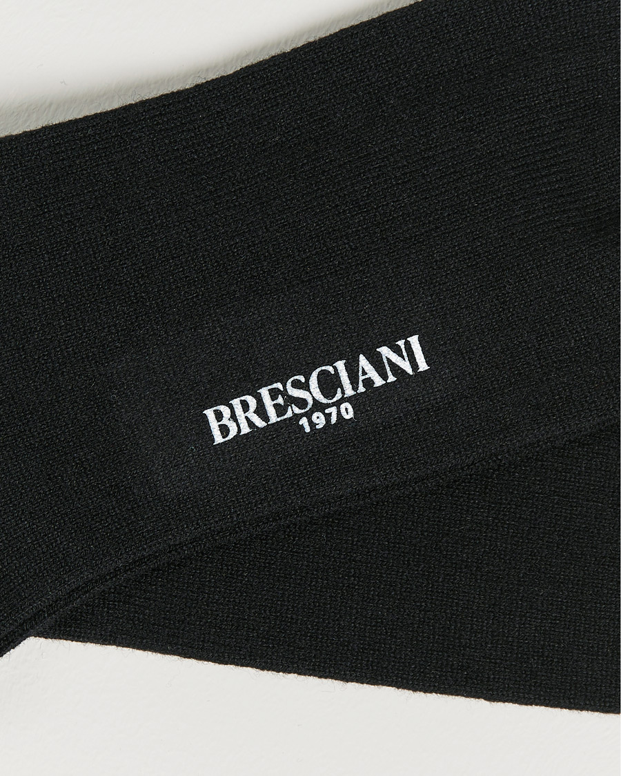 Homme | Sous-Vêtements Et Chaussettes | Bresciani | Pure Cashmere Socks Black