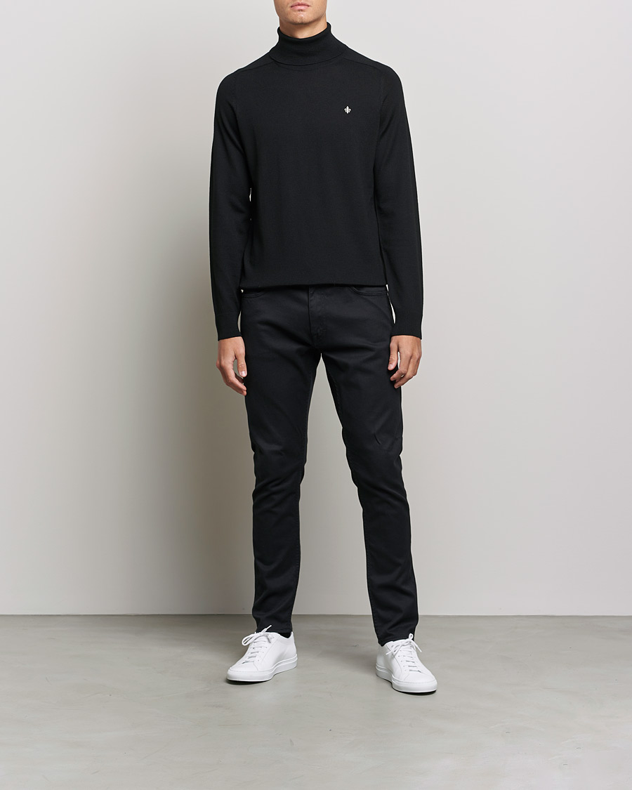 Homme | Pulls Et Tricots | Morris | Merino Rollneck Black