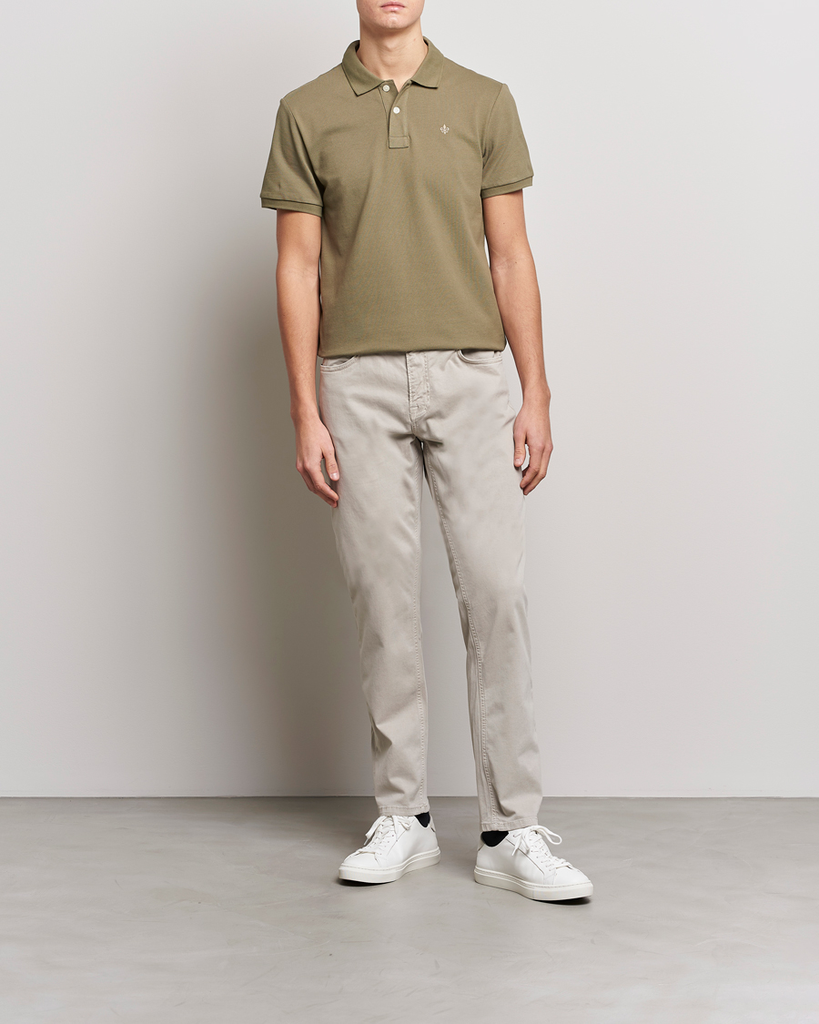 Homme | Pantalons | Morris | James Brushed Chinos Khaki
