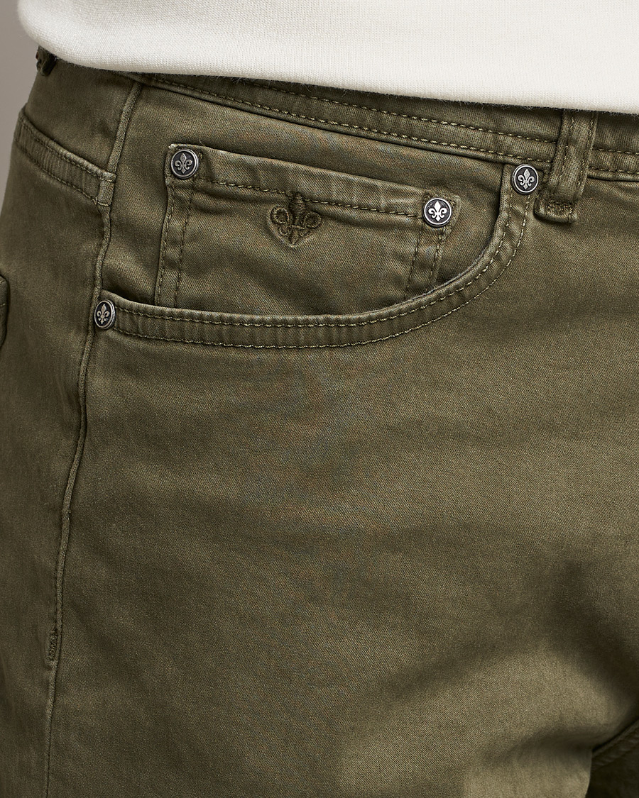 Homme | Pantalons | Morris | James Brushed Chinos Olive