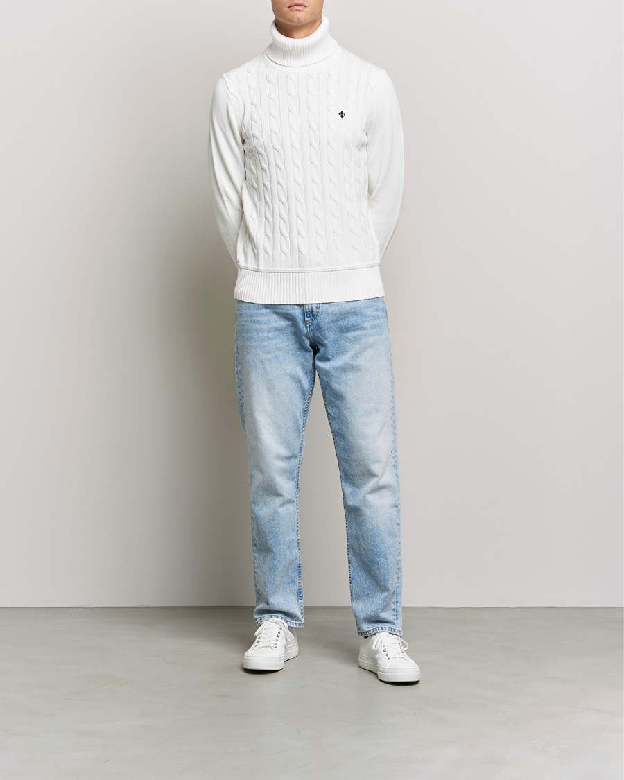 Homme | Pulls Et Tricots | Morris | Edmond Cable Rollneck Off White