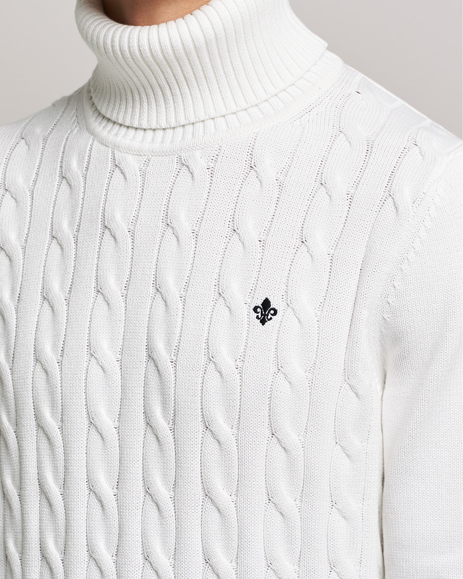 Homme | Pulls Et Tricots | Morris | Edmond Cable Rollneck Off White