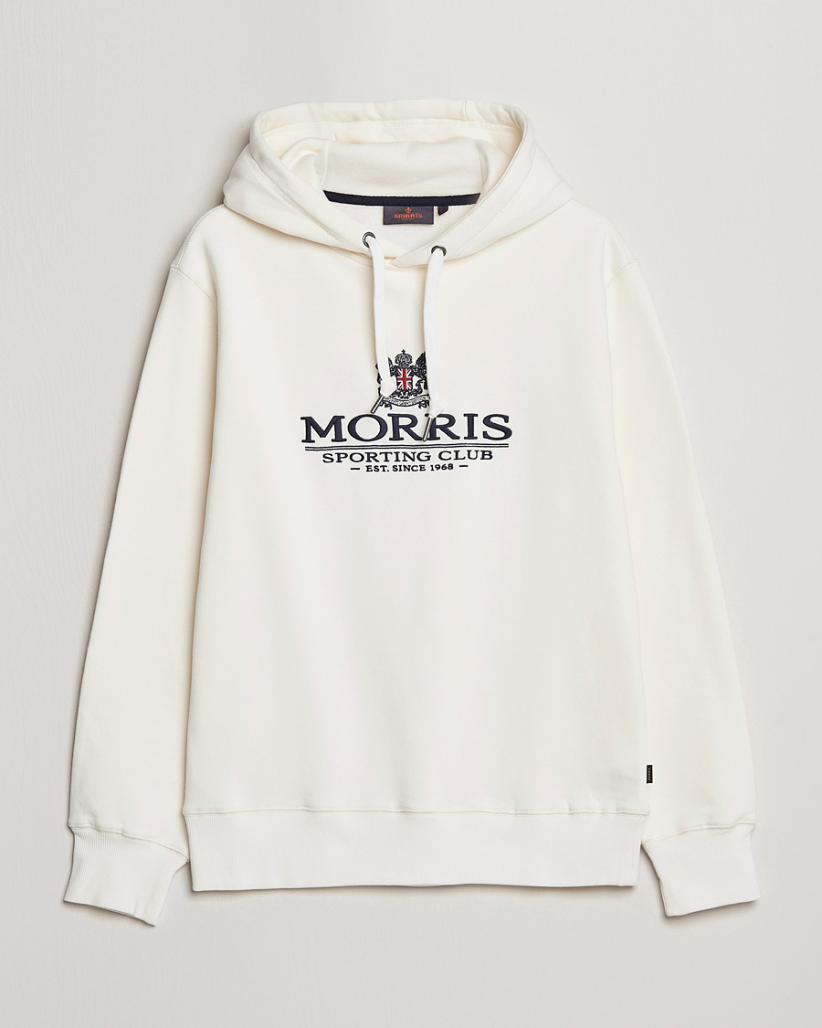Homme | Pulls Et Tricots | Morris | Trevor Logo Hoodie Off White