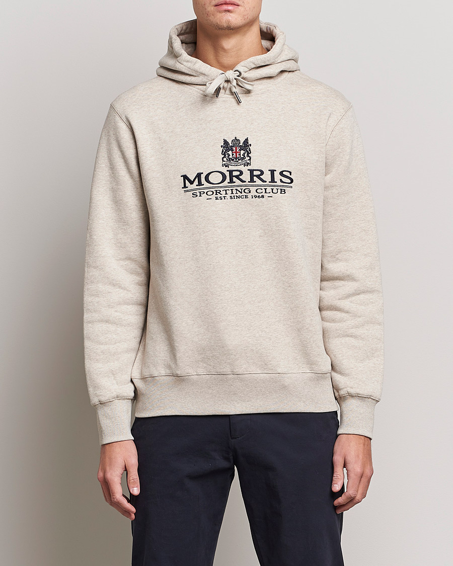 Homme | Pulls Et Tricots | Morris | Trevor Logo Hoodie Khaki