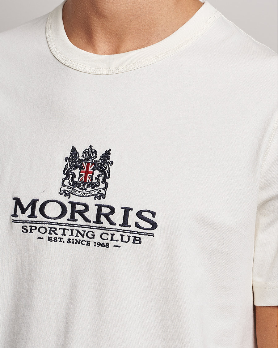 Homme | T-shirts | Morris | Trevor Logo T-shirt Off White