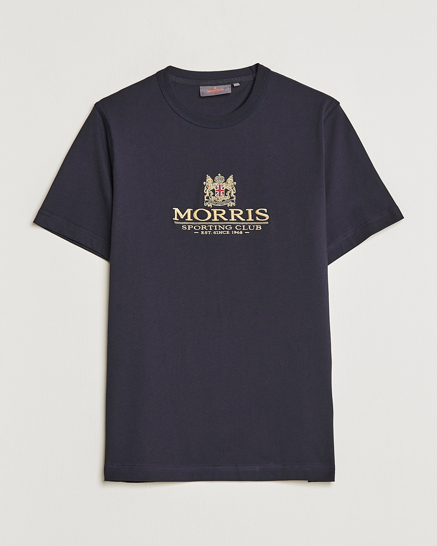 Homme | T-shirts | Morris | Trevor Logo T-shirt Blue