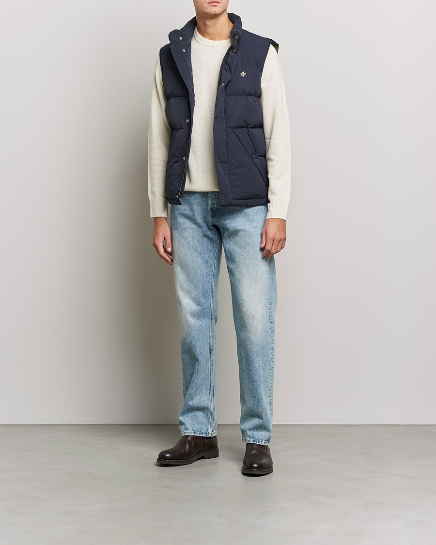 Homme | Manteaux Et Vestes | Morris | Holborn Down Vest Blue