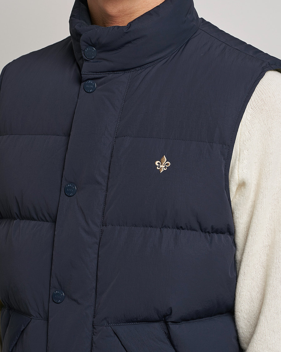 Homme | Manteaux Et Vestes | Morris | Holborn Down Vest Blue