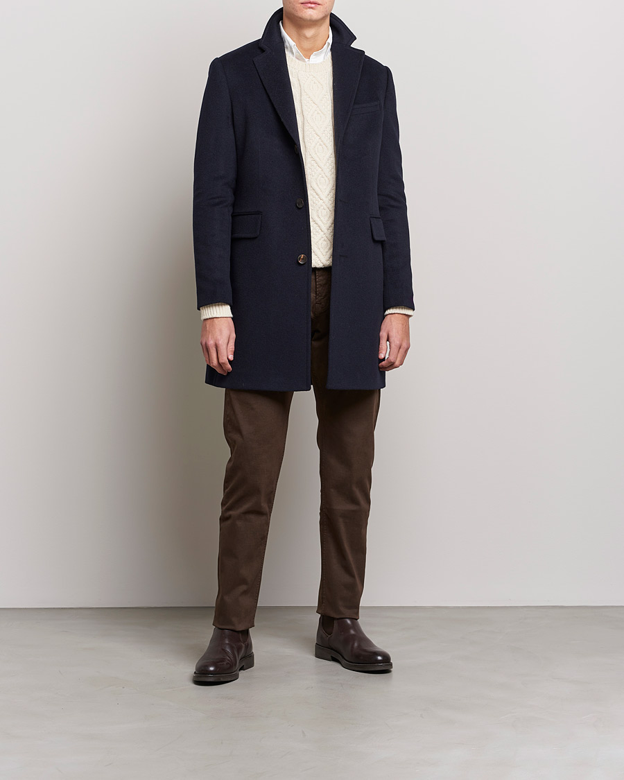 Homme | Manteaux Et Vestes | Morris | Wool/Cashmere Coat Navy
