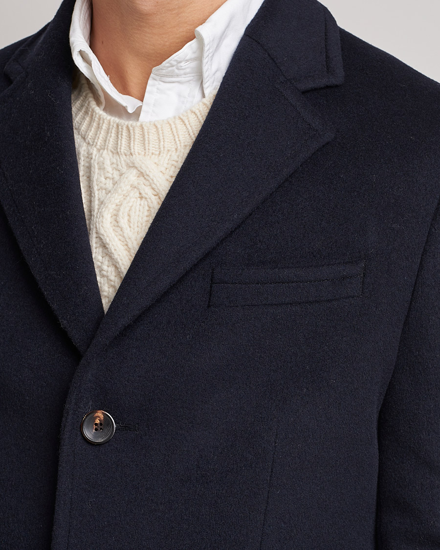 Homme | Manteaux Et Vestes | Morris | Wool/Cashmere Coat Navy