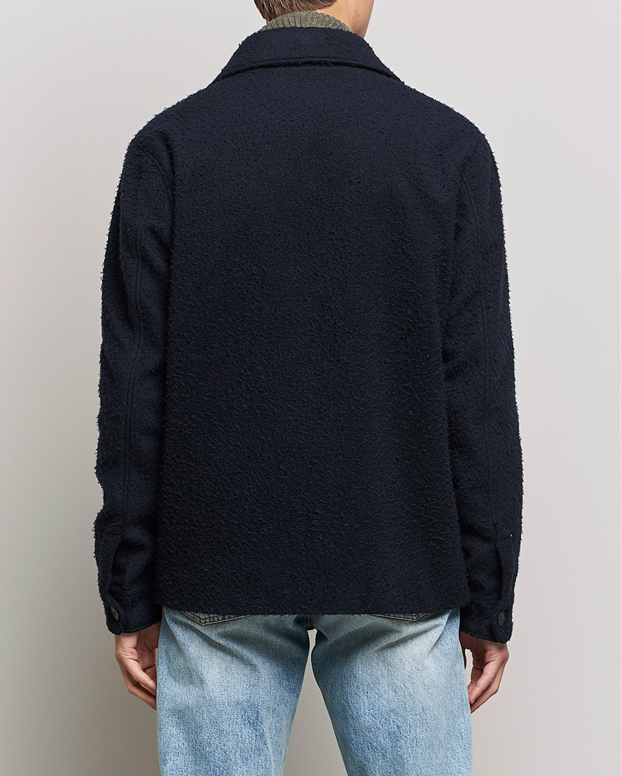 Homme | Manteaux Et Vestes | Morris | Shaggy Shirt Jacket Navy