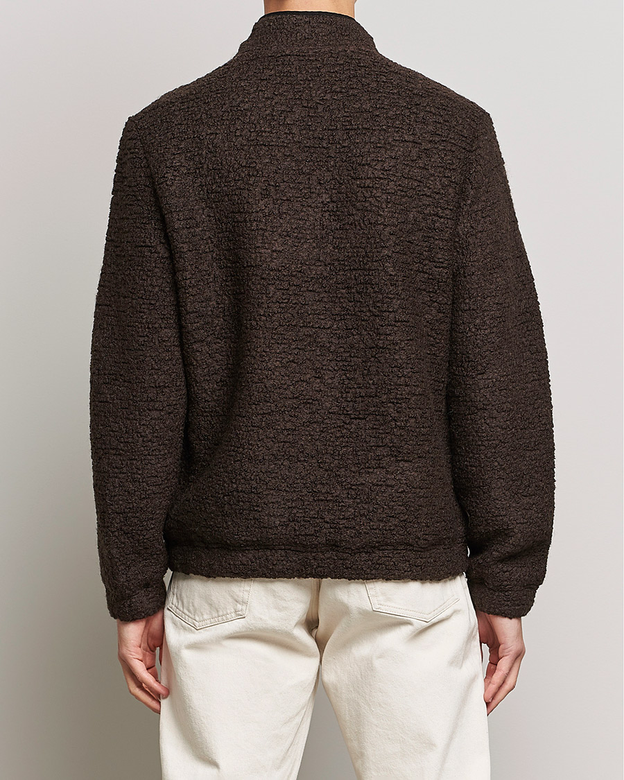 Homme | Pulls Et Tricots | Morris | Chadwick Pile Jacket Dark Brown
