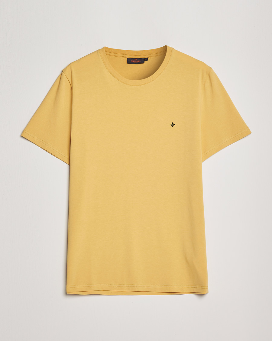 Homme | T-shirts | Morris | James Crew Neck T-shirt Yellow