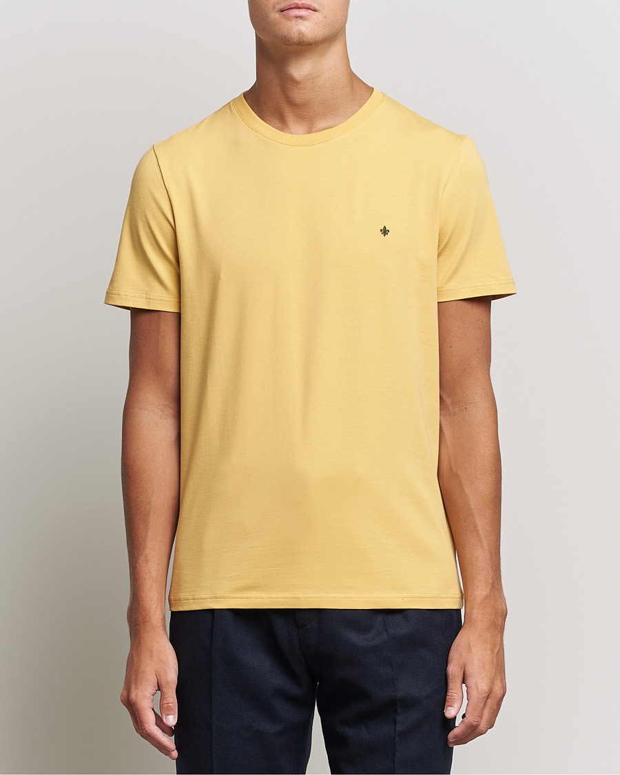 Homme | T-shirts | Morris | James Crew Neck T-shirt Yellow