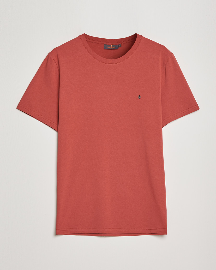 Homme | T-shirts | Morris | James Crew Neck T-shirt Red