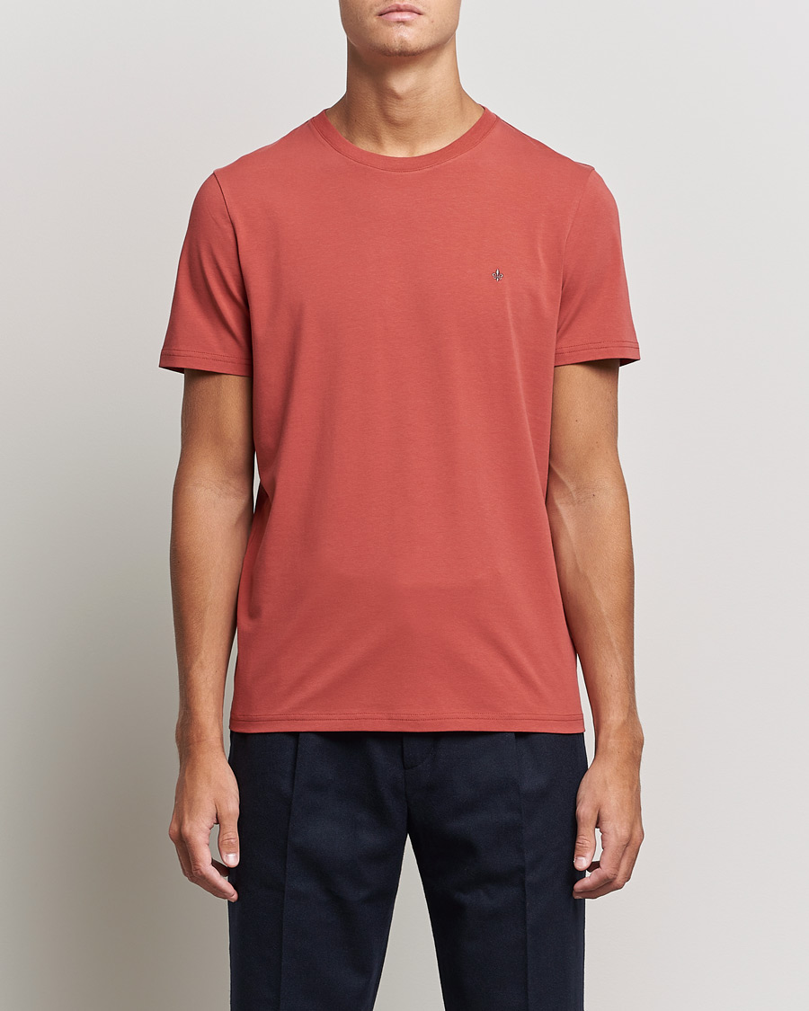 Homme | T-shirts | Morris | James Crew Neck T-shirt Red