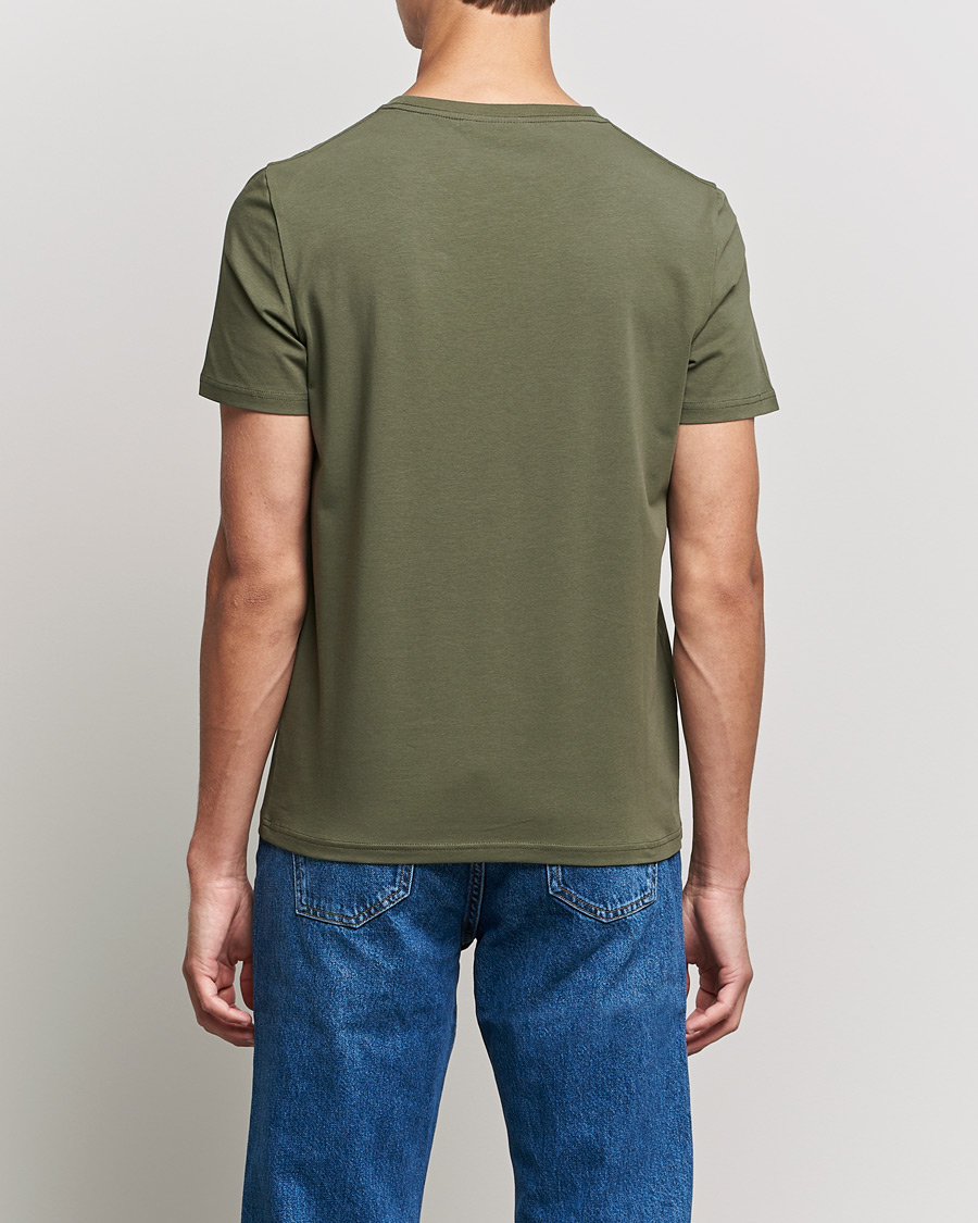 Homme | T-shirts | Morris | James Crew Neck T-shirt Olive