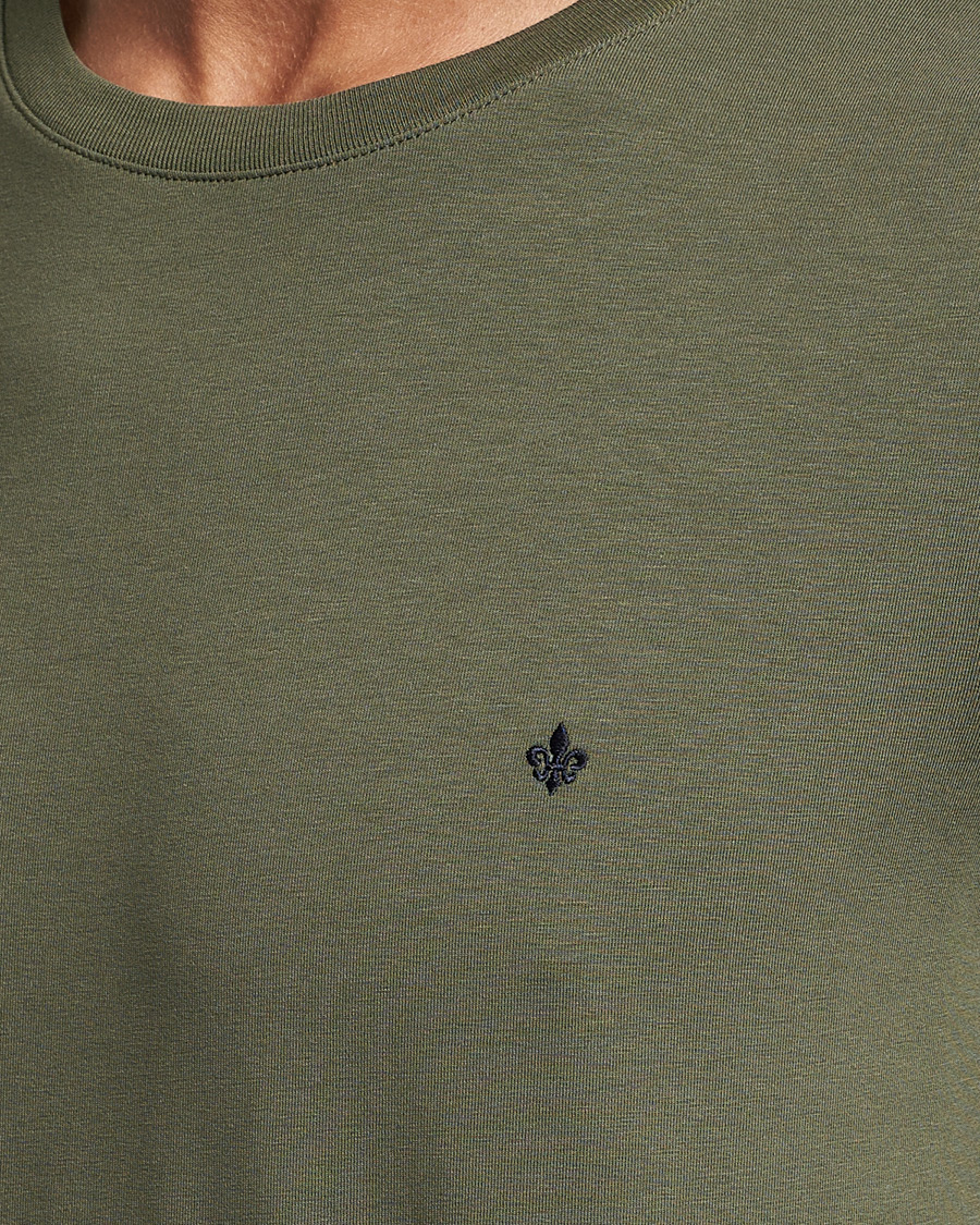 Homme | T-shirts | Morris | James Crew Neck T-shirt Olive