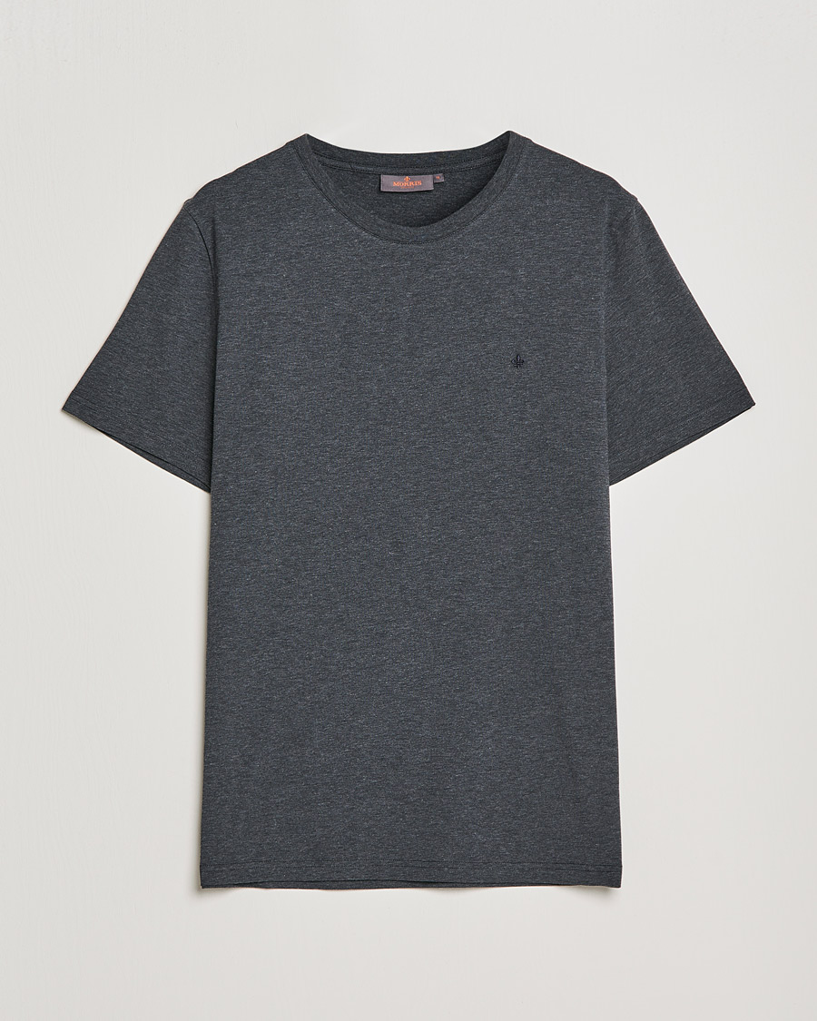 Homme | T-shirts | Morris | James Crew Neck T-shirt Dark Grey