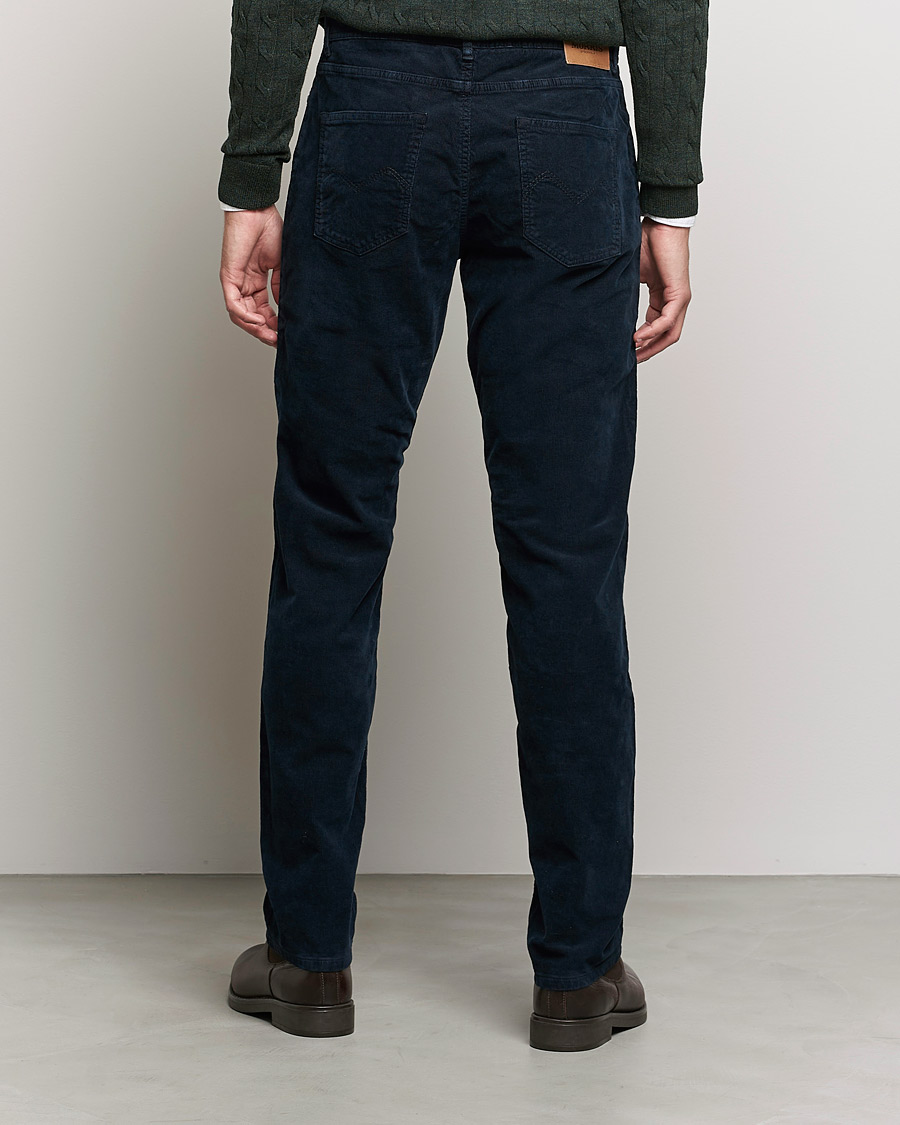Homme | Pantalons | Morris | James Corduroy 5-Pocket Pants Navy