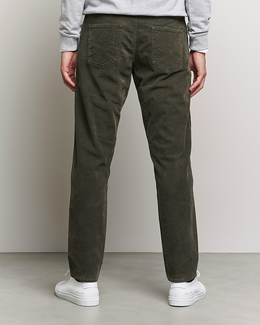 Homme | Pantalons | Morris | James Corduroy 5-Pocket Pants Olive