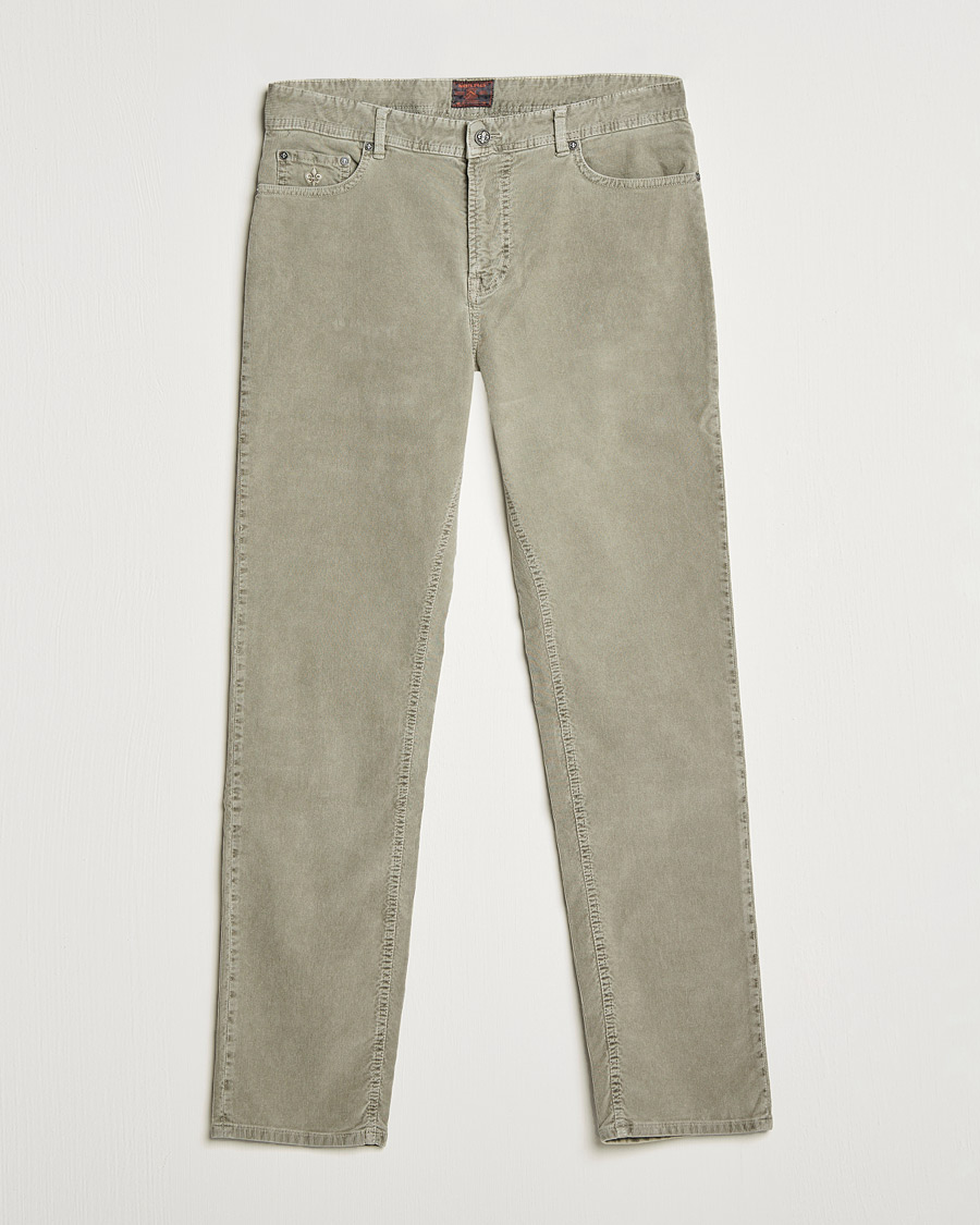 Homme | Pantalons | Morris | James Corduroy 5-Pocket Pants Khaki Grey