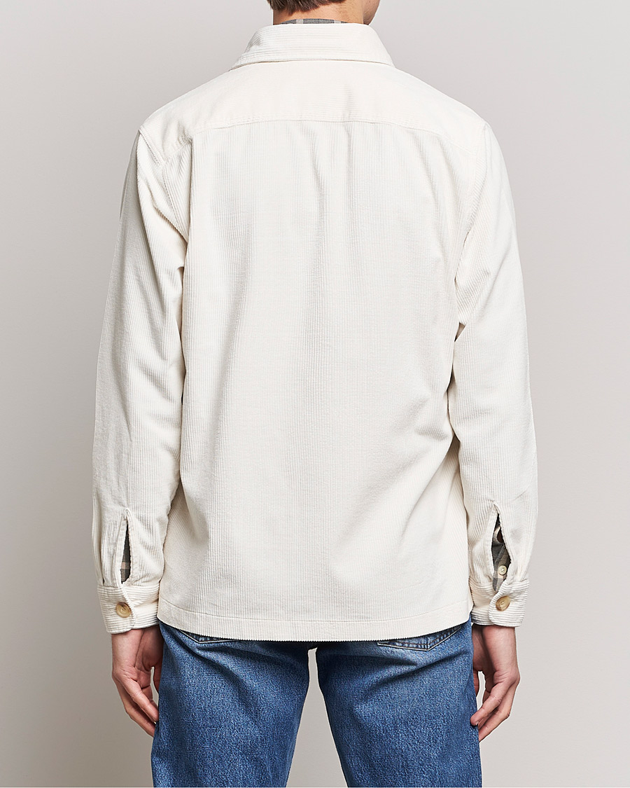 Homme | Chemises | Morris | Heaton Corduroy Shirt Jacket Off White