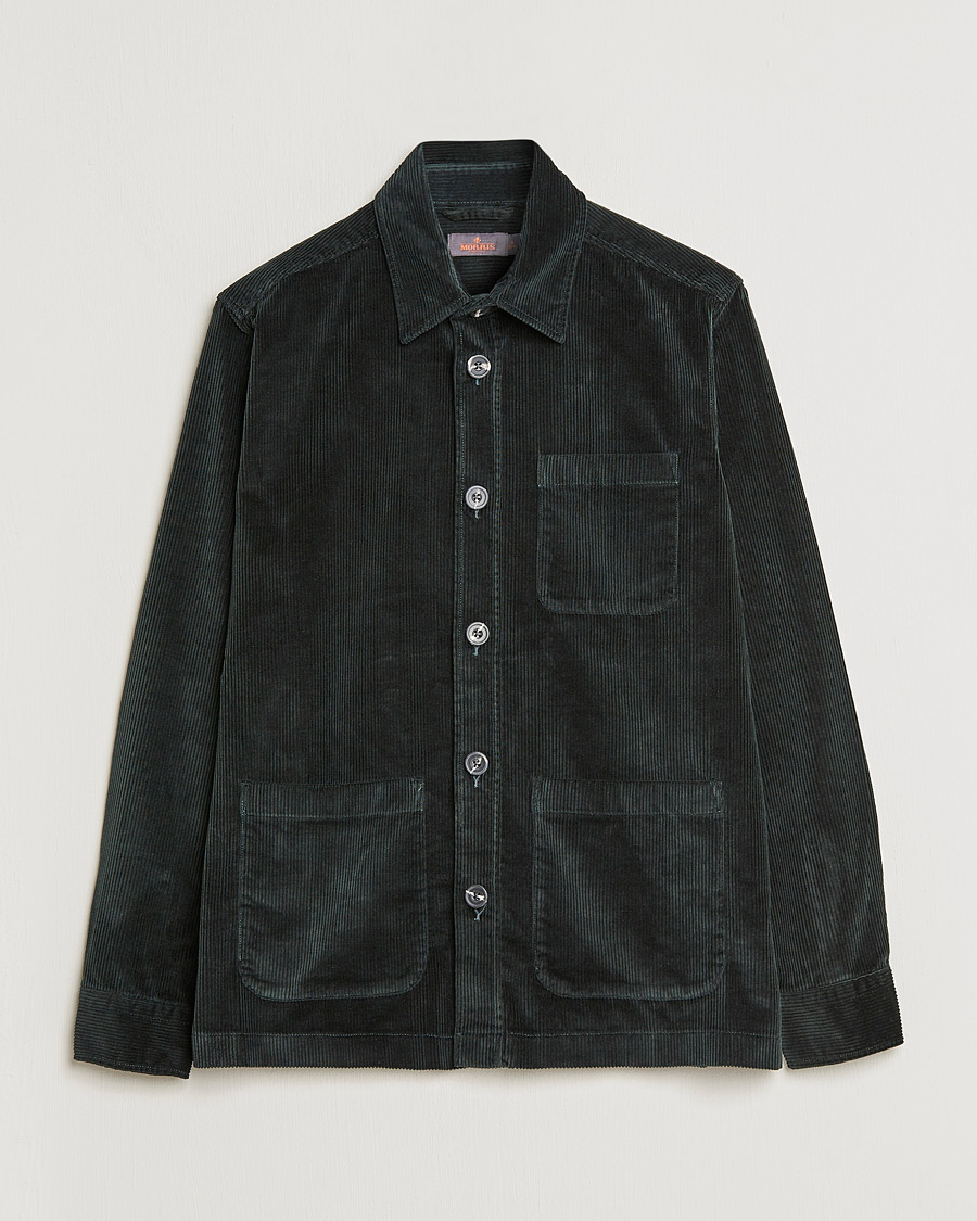 Homme | Chemises | Morris | Heaton Corduroy Shirt Jacket Olive