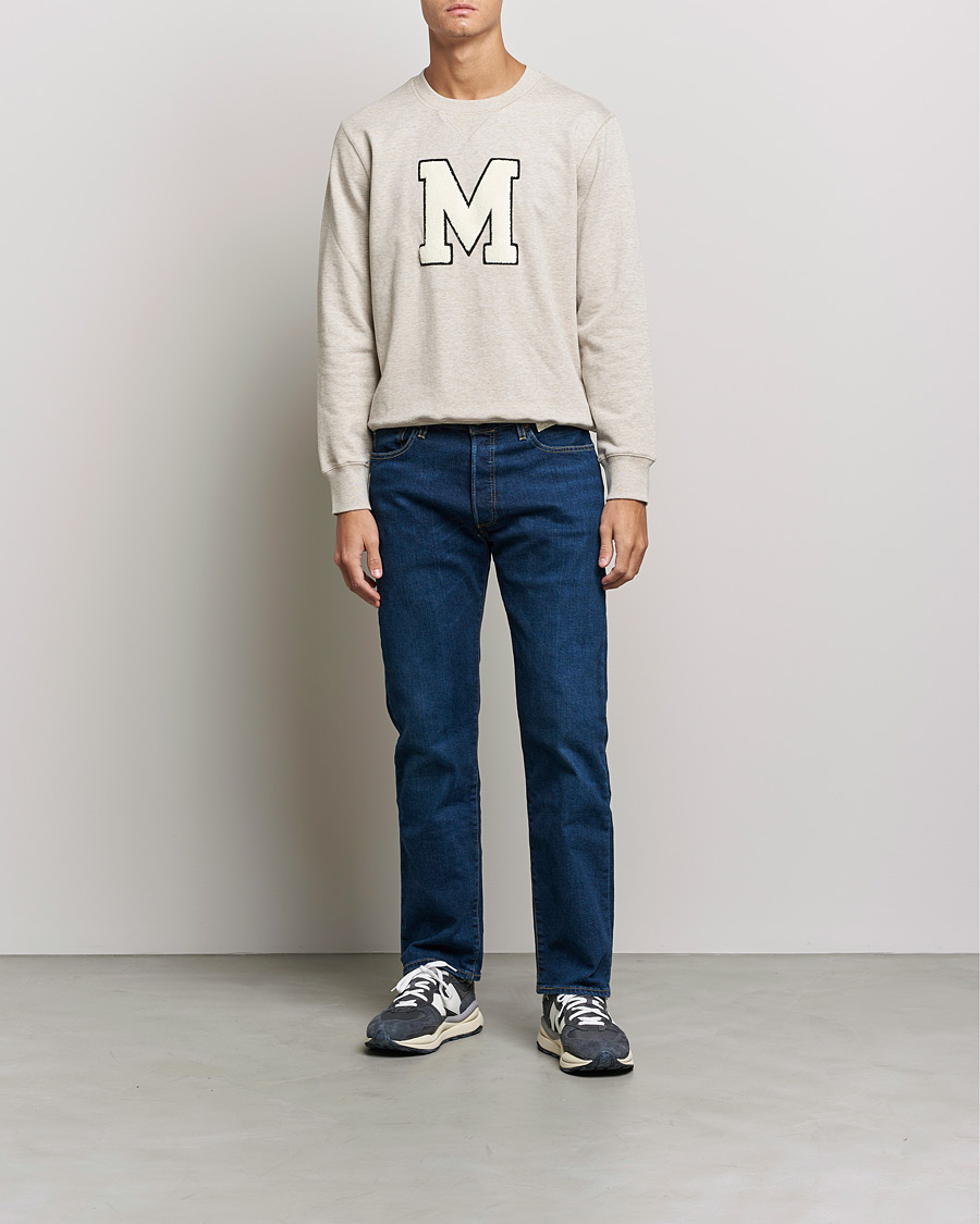 Homme | Pulls Et Tricots | Morris | Leoni Logo Sweatshirt Khaki