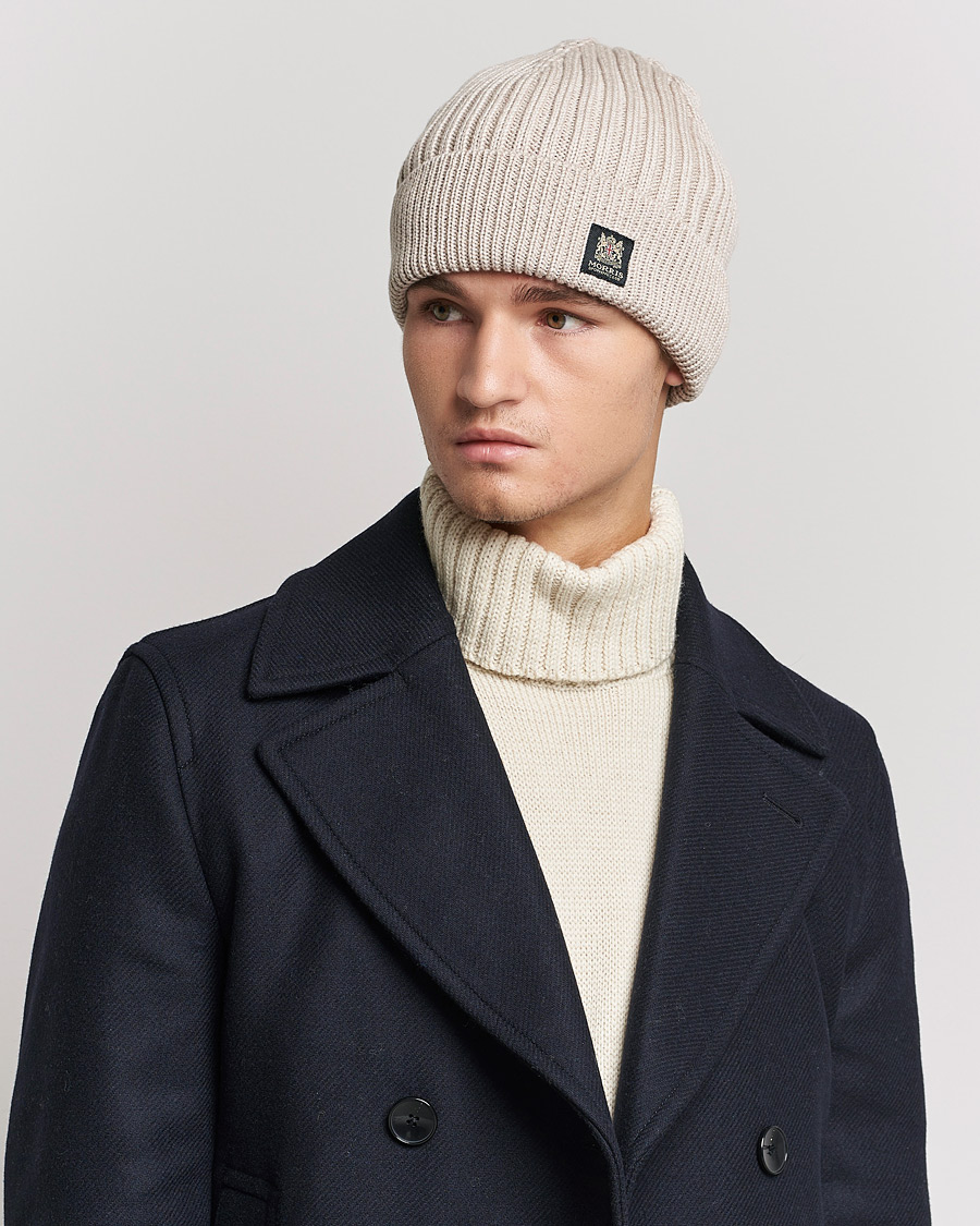 Homme | Morris Travor Merino Beanie Khaki | Morris | Travor Merino Beanie Khaki