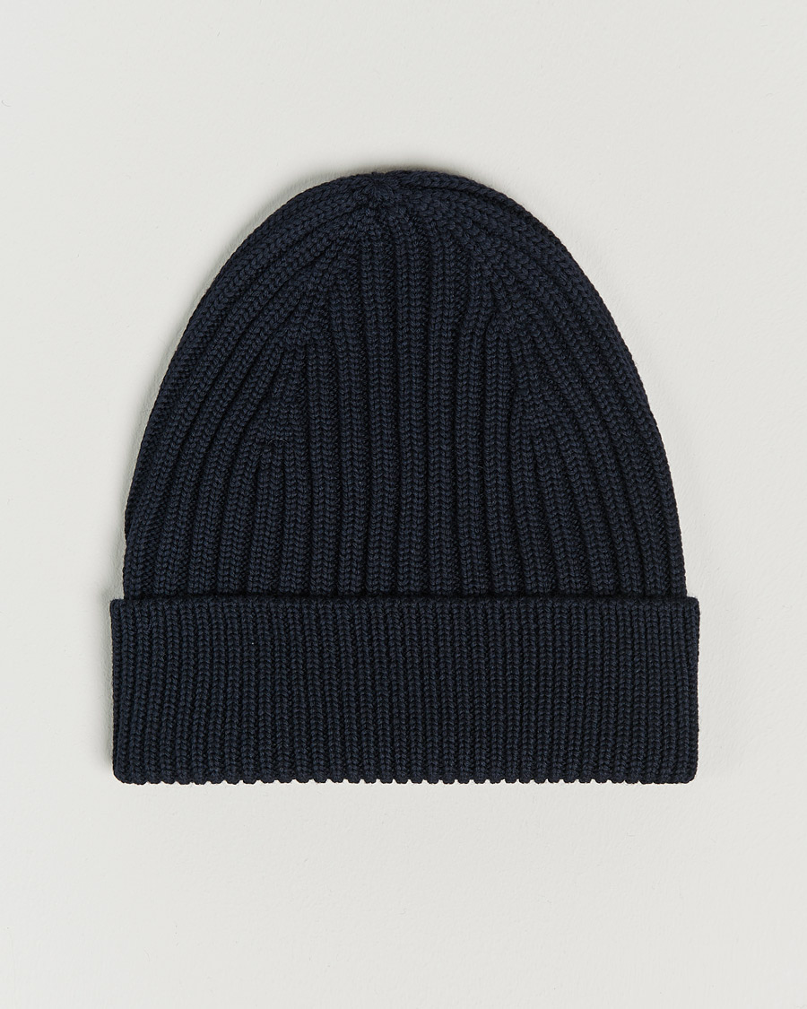 Homme | Morris Travor Merino Beanie Navy | Morris | Travor Merino Beanie Navy
