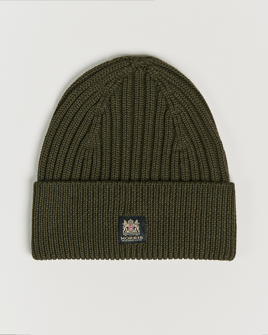 Homme | Morris Travor Merino Beanie Olive | Morris | Travor Merino Beanie Olive