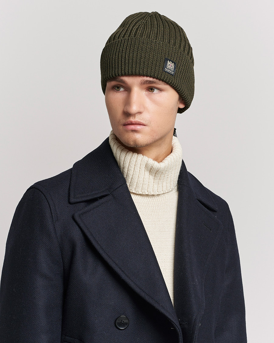 Homme | Morris Travor Merino Beanie Olive | Morris | Travor Merino Beanie Olive