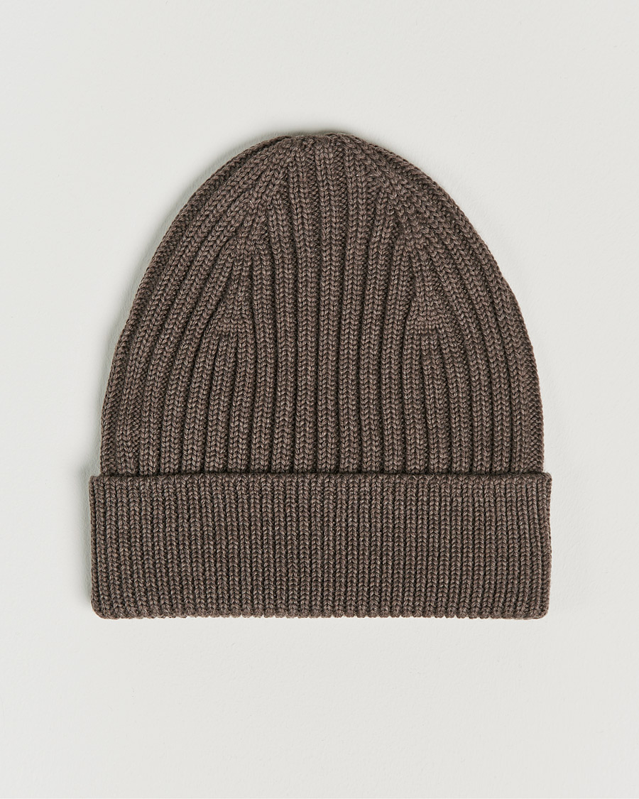 Homme | Morris Travor Merino Beanie Brown | Morris | Travor Merino Beanie Brown