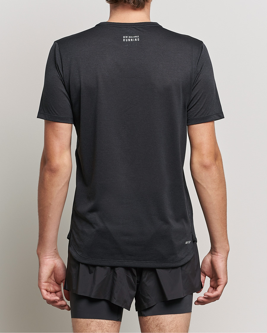 Homme | T-shirts | New Balance Running | Impact Run Short Sleeve T-Shirt Black