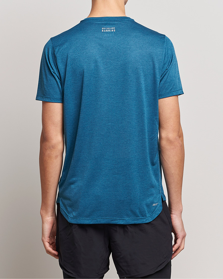 Homme | T-shirts | New Balance Running | Impact Run Short Sleeve T-Shirt Dark Moonstone