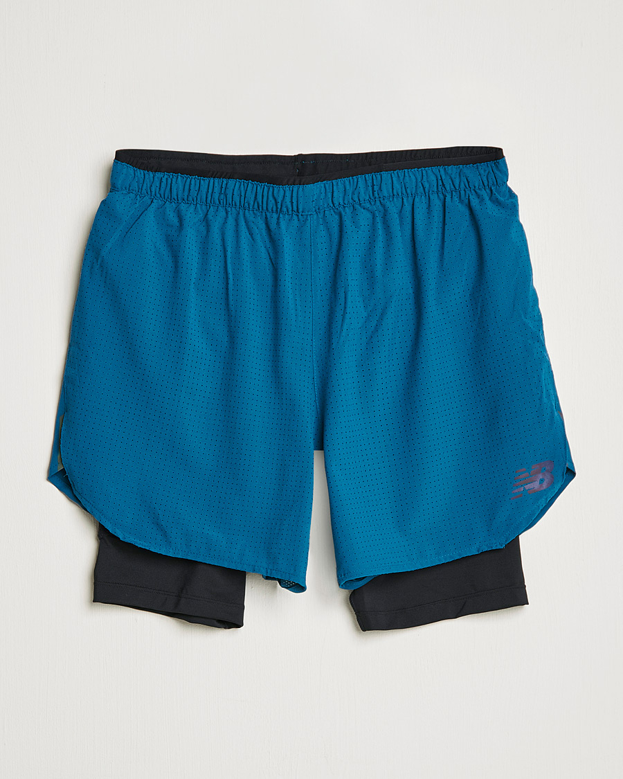 Homme | Shorts | New Balance Running | Q Speed 2 in 1 Shorts Dark Moonstone