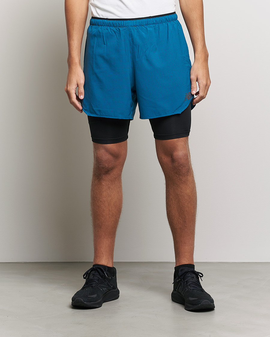 Homme | Shorts | New Balance Running | Q Speed 2 in 1 Shorts Dark Moonstone