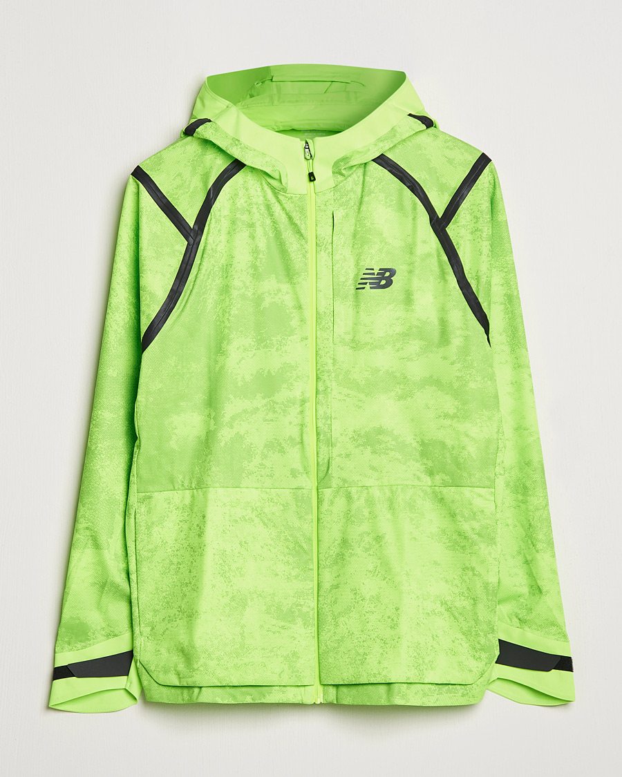Homme | Manteaux Et Vestes | New Balance Running | All-Terrain Waterproof Jacket Pixel Green