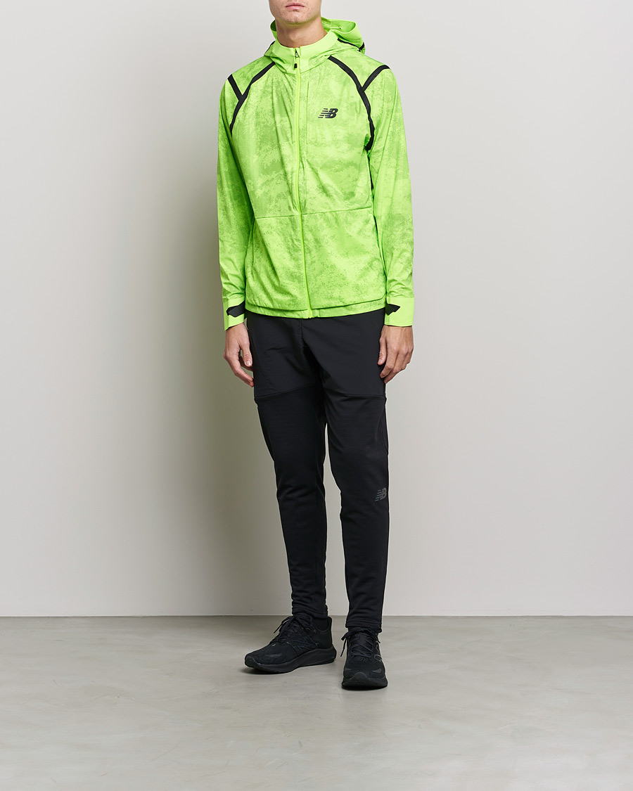 Homme | Manteaux Et Vestes | New Balance Running | All-Terrain Waterproof Jacket Pixel Green