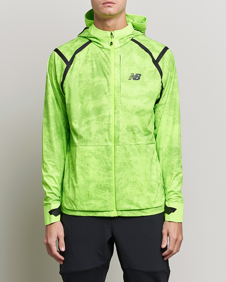 Homme | Manteaux Et Vestes | New Balance Running | All-Terrain Waterproof Jacket Pixel Green