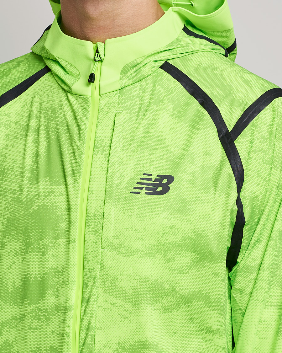 Homme | Manteaux Et Vestes | New Balance Running | All-Terrain Waterproof Jacket Pixel Green