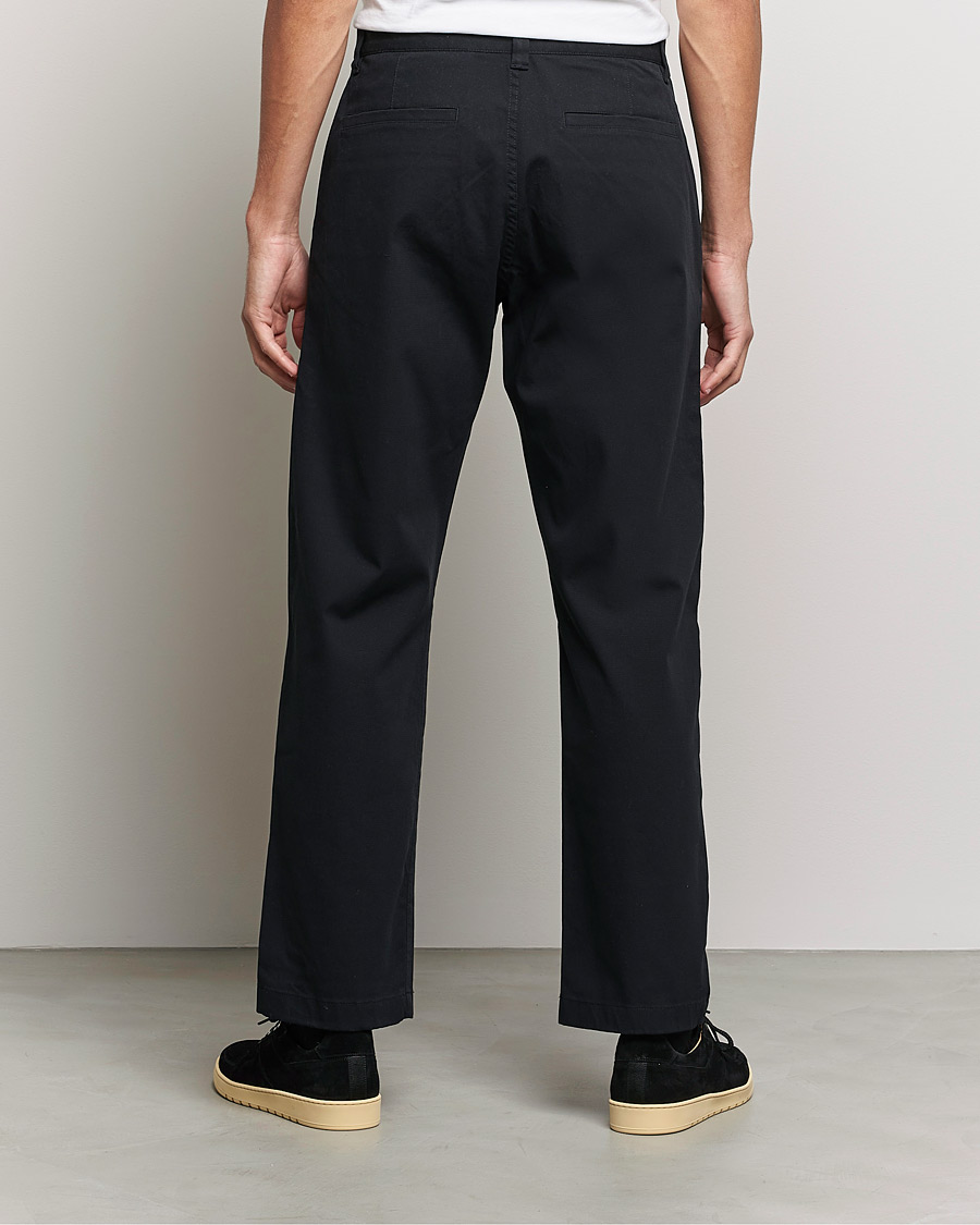 Homme | Pantalons | NN07 | Alex Straight Fit Cotton Chinos Black