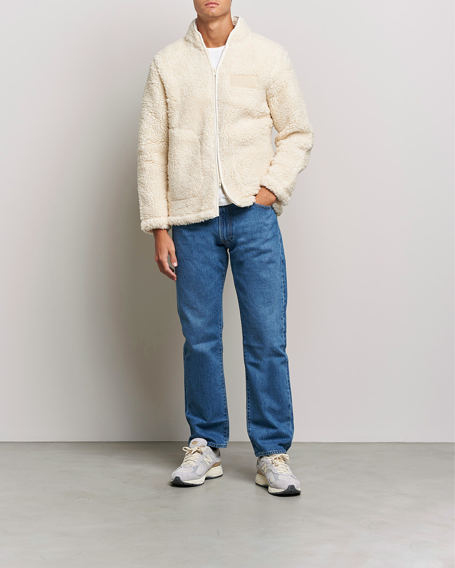Homme | Pulls Et Tricots | NN07 | Morten Fleece Full Zip Ecru