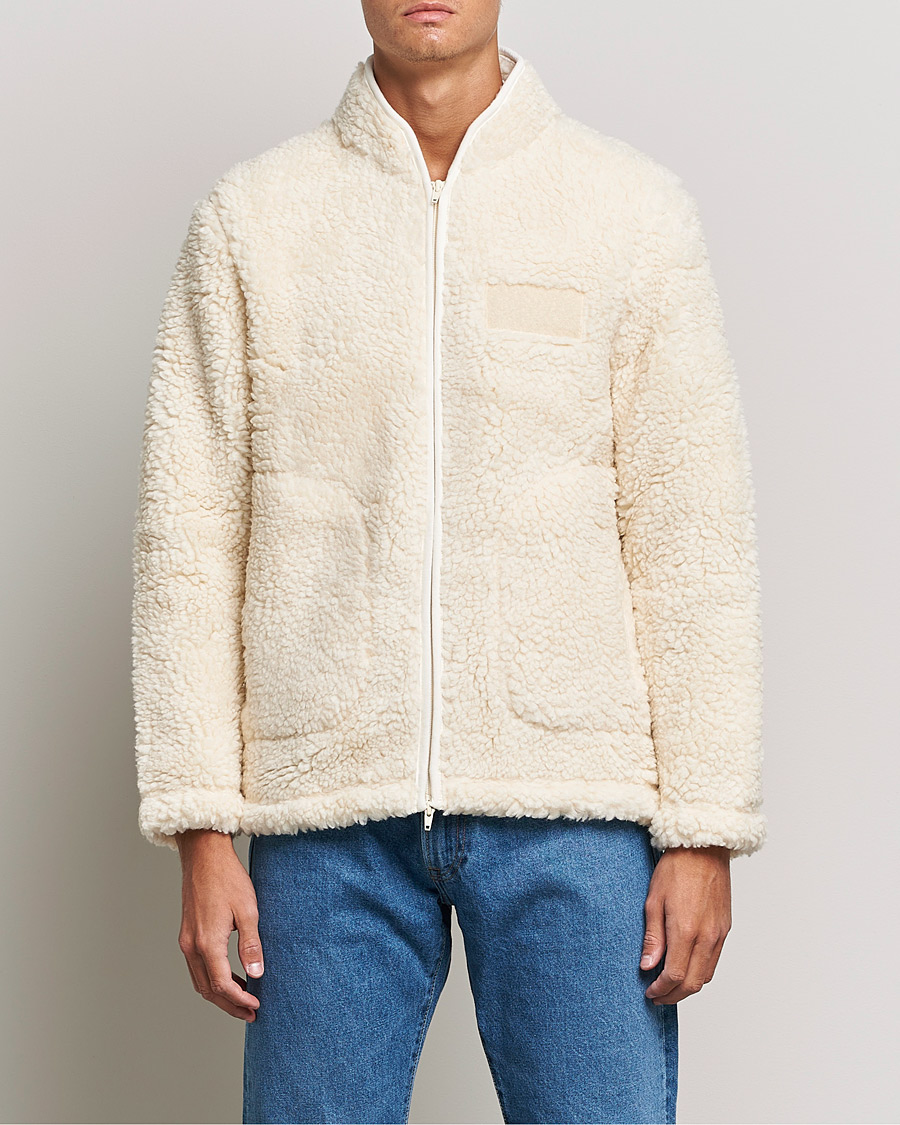 Homme | Pulls Et Tricots | NN07 | Morten Fleece Full Zip Ecru